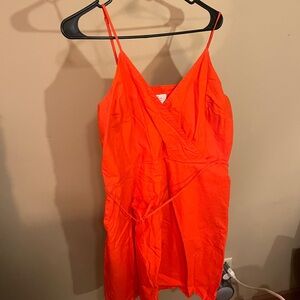 A New Day Bold Orange Dress